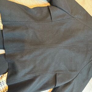 Burberry Black Wool Coat